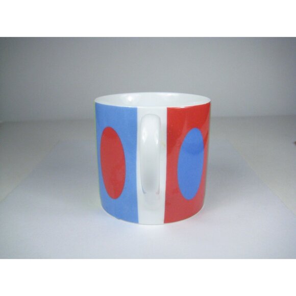 Swid Powell Gene Meyer Stars Porcelain Ceramic Coffee Mug Thailand - Picture 2 of 10